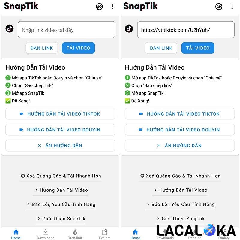 SnapTik là ứng dụng tải video TikTok không dính logo phổ biến nhất hiện nay