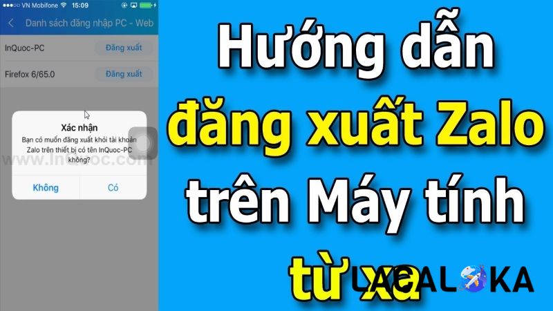 Cách đăng xuất Zalo từ xa nhanh đơn giản trong một nốt nhạc