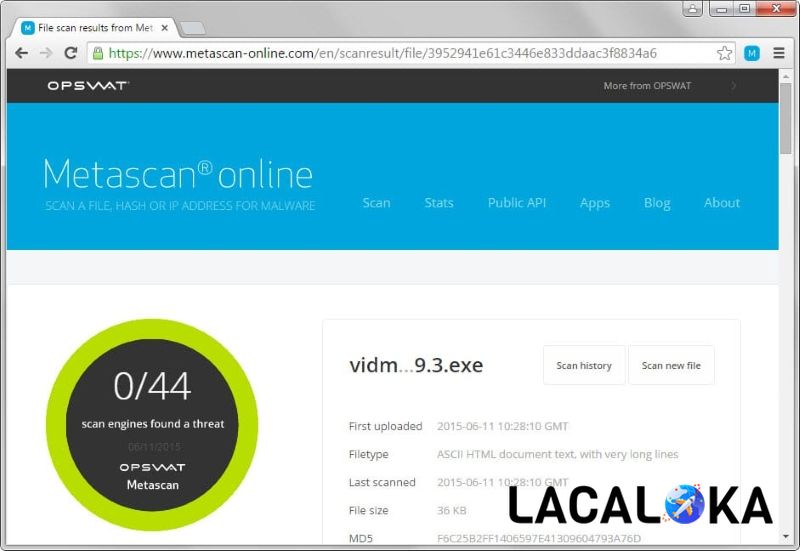 Khả năng bảo mật thông tin khi quét virus online với Metascan Online vô cùng cao