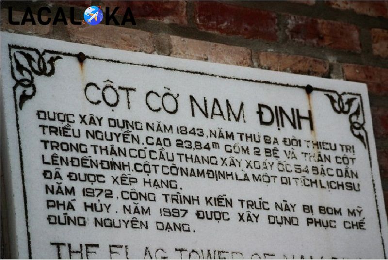 Cột cờ Nam Định gắn liền với lịch sử giữ nước của người dân nơi đây